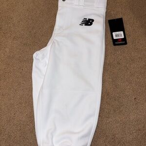 New Balance White Athletic Pants